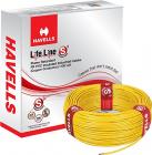 Havells Lifeline Cable 0.75 sq mm wire (Yellow)