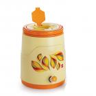 Cello Fountain Plastic Insulated Water Jug, 15 litres, Orange