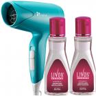 Livon Hair Serum, 100 ml (Pack of 2) with Syska Hair Dryer