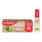 Colgate Vedshakti Toothpaste - 400gm and Colgate Vedshakti Mouth Protect Spray - 10gm