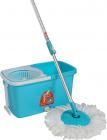 Gala Spin Popular Mop Set  (Built in Wringer Blue, White)