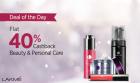 Flat 40% Cashback On Lakme Product