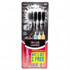 Colgate Slim Soft Charcoal Toothbrush - 4 Pcs (Buy 2 Get 2 Free)