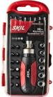 Skil 30 piece Ratcheting Screw Driver Set (Red and Black)