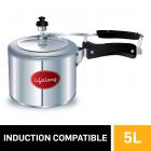 Lifelong Inner Lid Pressure Cooker, 5 Litre (ISI Certified, Induction and Gas Compatible)