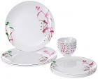 Iveo Popular Melamine Dinnerware Set, 12-Pieces, Sweet Stem