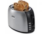 Oster TSSTJC5BBK 800 W Pop Up Toaster Silver and (Black)