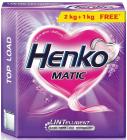 Henko Matic Top Load Detergent - 2 kg with Free 1kg