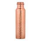 Amazon Brand - Solimo Copper Water Bottle (Hammered, 900ml)