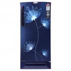 Godrej 190 L 5 Star Inverter Direct-Cool Single Door Refrigerator (RD 1905 PTDI 53 GL BL, Glass Blue, Base stand with drawer, Inverter Compressor)