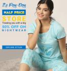 Min. 50% Off On Nightwear