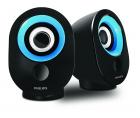 Philips SPA-502.0 speaker with USB Plug (Blue)