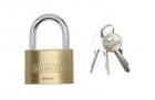 Stanley Solid Brass Standard Shackle Padlock - 60mm