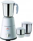 Bajaj GX1 500 W Mixer Grinder  (White, 3 Jars)