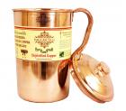 Indian Art Villa Indianartvilla 8.5"X4.0" Handmade Best Quality 100% Pure Copper Jug Pitcher