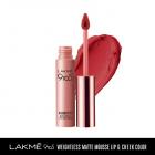 Lakme 9 to 5 Weightless Mousse Lip & Cheek Color, Crimson Silk, 9 g