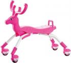 Saffire Ride On Sport Glide Deer Scooter (Pink)