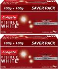 Colgate Visible White Sparkling Mint - 200gm Saver Pack (Pack of 2) Toothpaste  (400 g, Pack of 2)