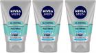 Nivea Men Oil control Face wash- Pack of 3 Face Wash  (300 g)