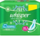 Whisper Ultra Clean XL Plus Wings Sanitary Pad  (Pack of 50)