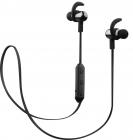 Envent Livefit Bluetooth Headset with Mic  (Grey, In the Ear)