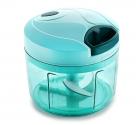 Ganesh Chopper Vegetable Cutter, Pool Green (725 ml)