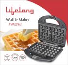 Lifelong 105 Waffle Maker (Black)