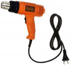 BLACK+DECKER KX1800 1800-Watt Dual Temperature Heat Gun (Orange and Black)