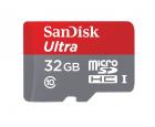 SanDisk Ultra MicroSDHC 32GB UHS-I Class 10 Memory Card With Adapter