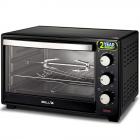 iBELL Premium 25 Litre 1600 Watt Electric Oven Toaster Grill with Rotisserie,(Black)