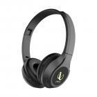 Infinity (JBL) Glide 500 Wireless On-Ear Dual EQ Deep Bass Headphones with Mic (Charcoal Black)