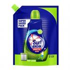 Surf Excel Matic Top Load Liquid Detergent Refill Pouch - Super Saver Pack Specially Designed For 100% Tough Stain Removal In Top Load Machines, 2 L