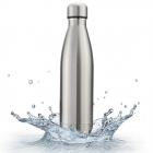 Zafos Pexpo Electro 1000ml SilverVacuum Hot And Cold, 304 Grade Stainless Steel Water Bottle- Keeps Drinks Hot or Cold More Than 20hrs