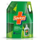 Savlon Herbal Sensitivel pH balanced Liquid Handwash Refill Pouch, 1500ml