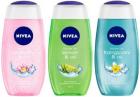 Nivea Water Lily & Oil, Lemon & Oil, Frangipani Shower Gel  (3 x 250 ml)