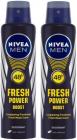 Nivea Men Fresh Power Boost Deodorant Spray - For Men  (300 ml, Pack of 2)