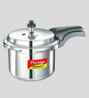 Prestige Deluxe Plus Induction Base Aluminium Pressure Cooker, 3 Litres, Silver