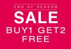 Buy 1 Get 2 Free On Clothing,Footwear & Accessories