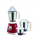 Oster 8020 750-Watt 3 Speed Beehive Mixer Grinder with 3 Jars (White/Red)