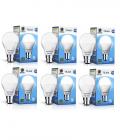 Wipro 9W Pack of 6 Led Bulbs - Cool Day Light