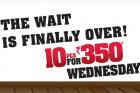 Wednesday Offer - 10 Pcs for Rs . 350