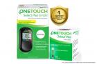 OneTouch Select Plus Simple Glucometer (Free 10 Strips)