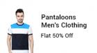 Flat 50% Off on Pantaloons Men