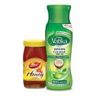 Vatika Hair Oil, 300ml with Free Dabur Honey, 100g