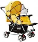 Tiffy & Toffee Baby Stroller Pram with Rocker (Sunny Yellow)