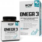 WOW Omega-3 Fish Oil Triple Strength 1000mg (550mg EPA, 350mg DHA, 100mg Other Omega 3 Fatty Acids) - 60 Capsules