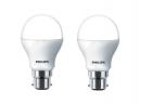 Philips Base B22 6-Watt LED bulb (Cool Day Light,Pack of 3)