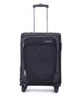 American Tourister Crete Polyester 55cms Black Softsided Carry