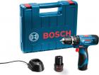 Bosch 06019F30K2 GSB-1080 Li Cordless Drill (Blue)