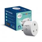 Wipro 10A smart Plug with Energy Monitoring, Suitable for Small Appliances such as Televisions, Electric kettle, Table fans, Set top box, Air purifiers(Works with Amazon Alexa and Google Assistant)